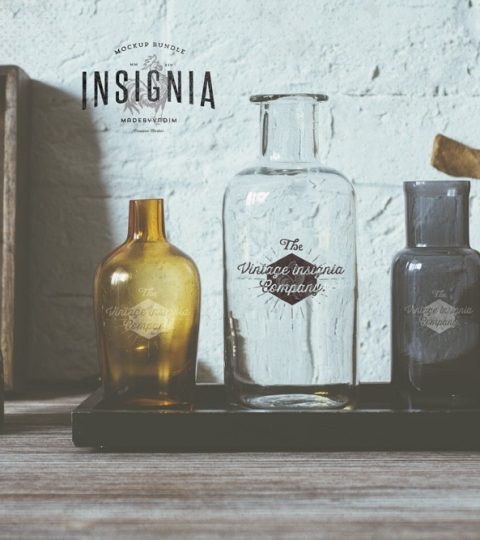 Vintage Apothecary Bottles